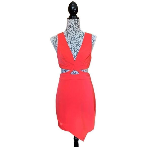 NBD x NAVEN Madeline Dress in Coral‎ Size S - Picture 4 of 12